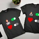 Guy & Girl Coding T-shirt