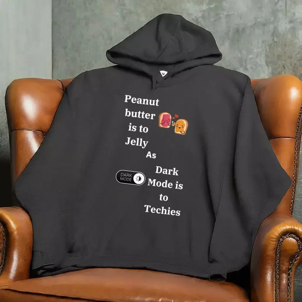 Peanut Dark Mode Hoodie