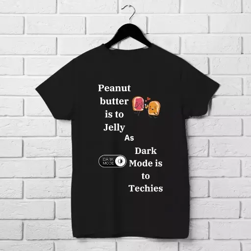 Peanut Dark Mode T-shirt